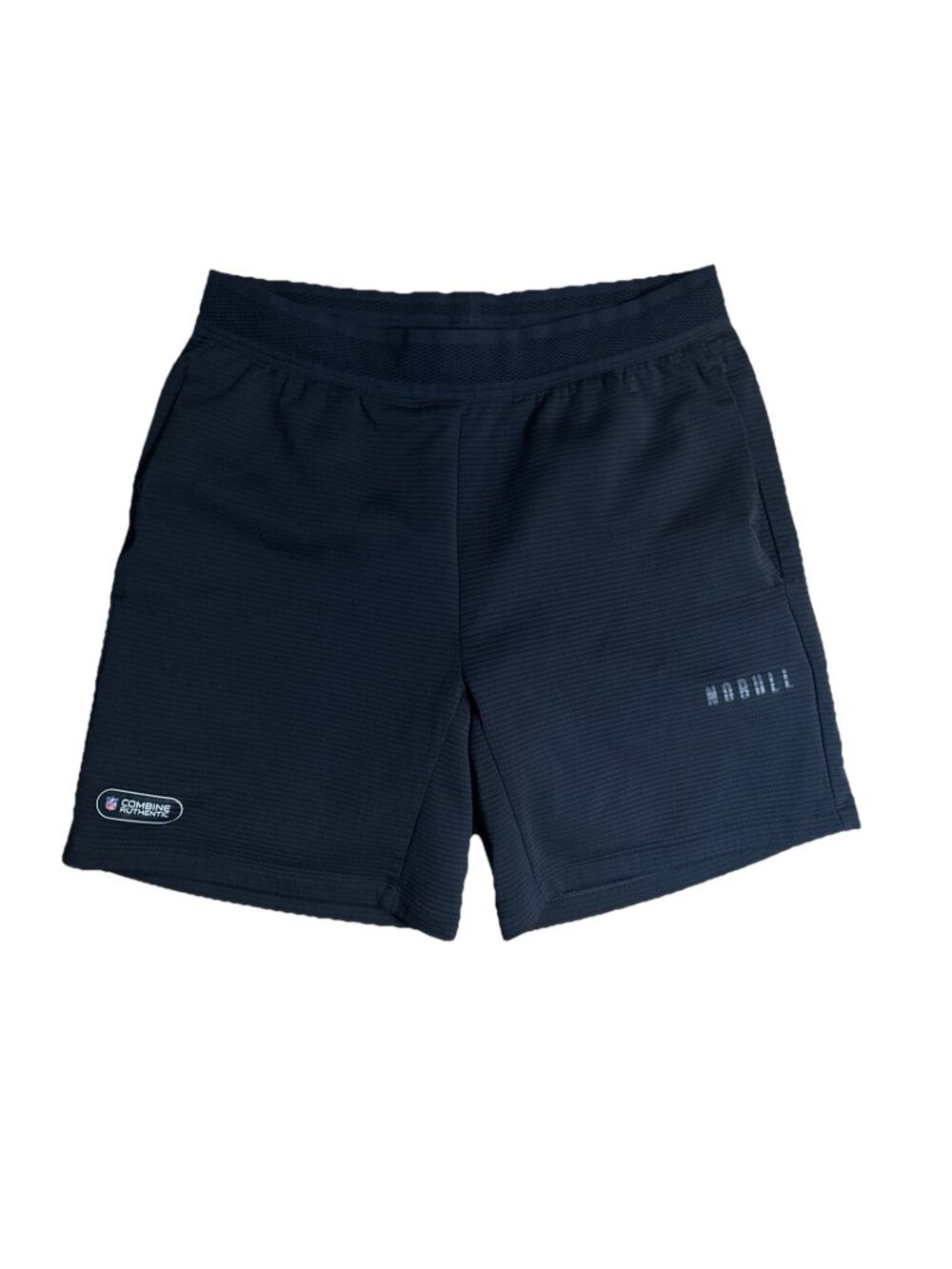 NOBULL NFL Combine Authentic Training Shorts Mens Small Black Pockets Gym K